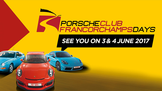 Porsche Club Francorchamps Days