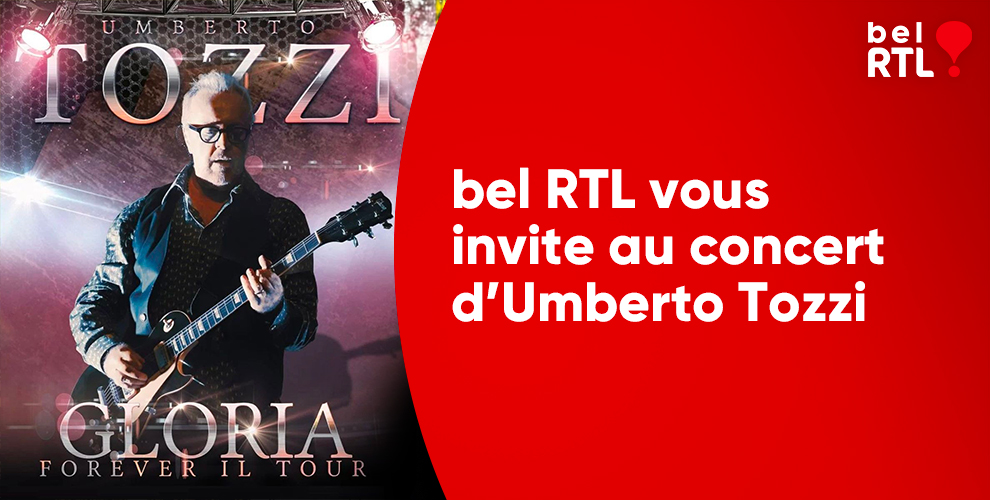 bel RTL vous invite au concert d’Umberto Tozzi  