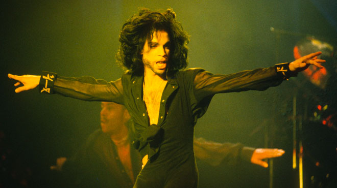 Image result for prince on tour 1982