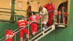 Un rescapé du ferry en feu raconte: "C'était très effrayant"