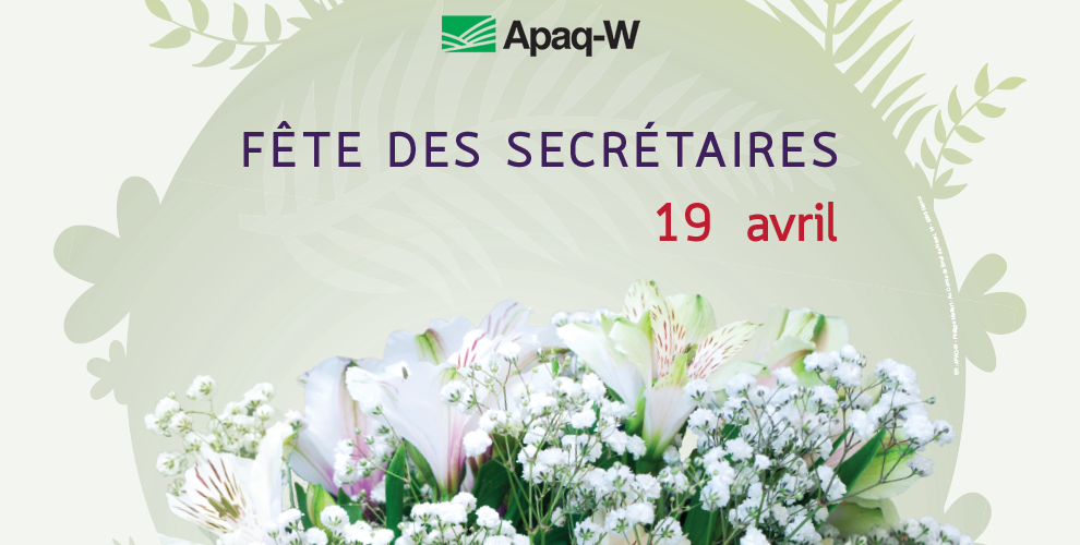 La fête des secrétaires avec l'Apaq-W et Bel RTL