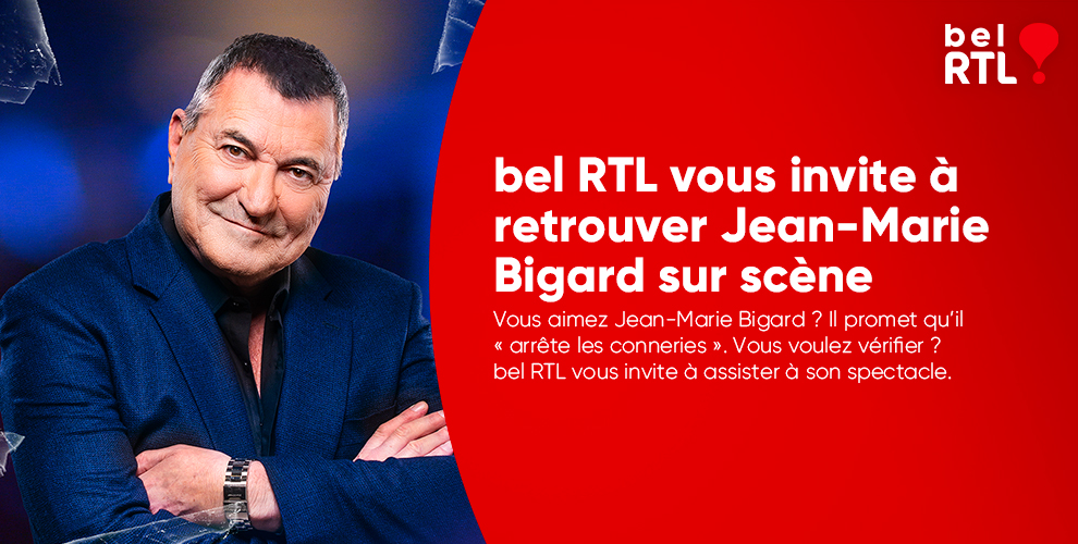 bel RTL vous invite à retrouver Jean-Marie Bigard sur scène   