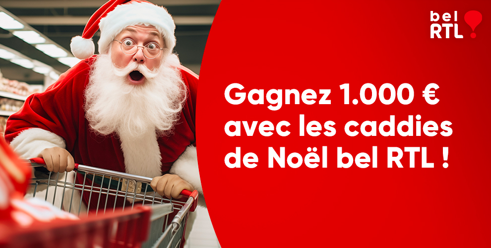 Gagnez 1.000 € avec les caddies de Noël bel RTL !