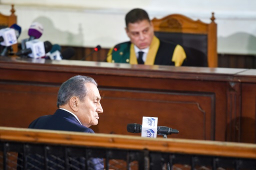 RÃ©sultat de recherche d'images pour "L'ancien prÃ©sident Ã©gyptien Hosni Moubarak, entendu comme tÃ©moin par un tribunal du Caire"