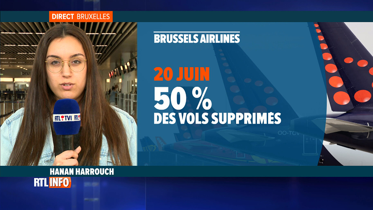 Rinviare il volo o partire senza bagaglio: la metà dei voli cancellati il ​​20 giugno, avverte l’aeroporto di Bruxelles