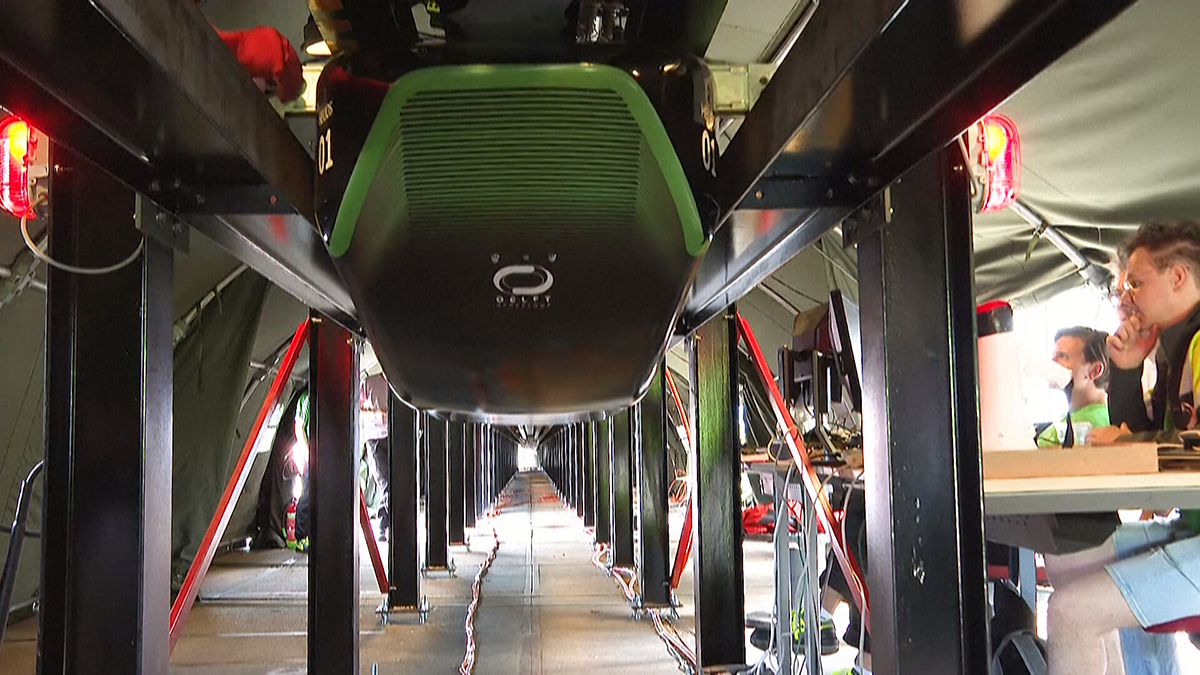 In den Niederlanden testen Studenten „Hyperloop“, ein futuristisches Transportmittel: „Dieser Zug soll Flugzeuge ersetzen“