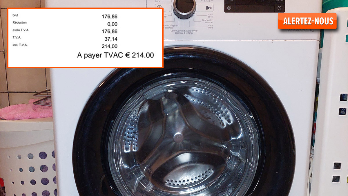 Amin deve pagare 214 euro per un calzino infilato nella lavatrice: “Era in garanzia”