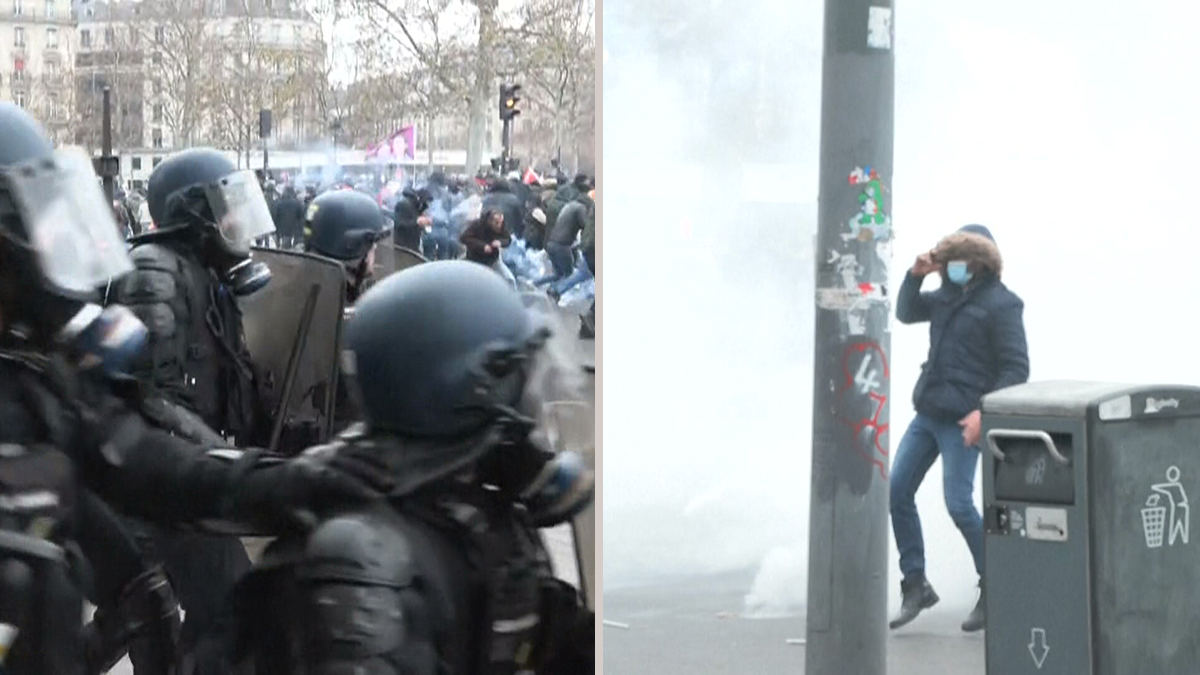 Attacco ai curdi a Parigi: una manifestazione si trasforma in scontri con la polizia