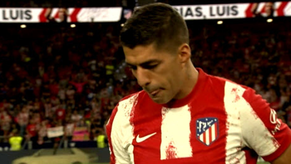 Luis Suárez rompe en llanto al despedirse del Atlético de Madrid (vídeo)