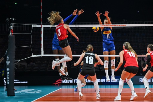 Wereldbeker Volleybal Dames – Italië versloeg Nederland en behaalde de eerste plaats in Groep A voor België
