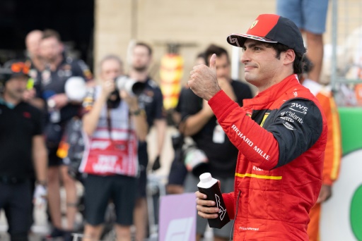F1: Sainz Jr le da a Ferrari su primera pole en Austin