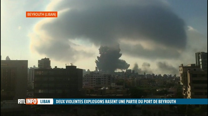 Catastrophe de Beyrouth, un missile tiré ?  11851893