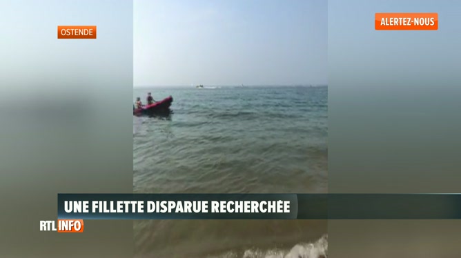 Après Plusieurs Heures De Recherches La Fillette Portée