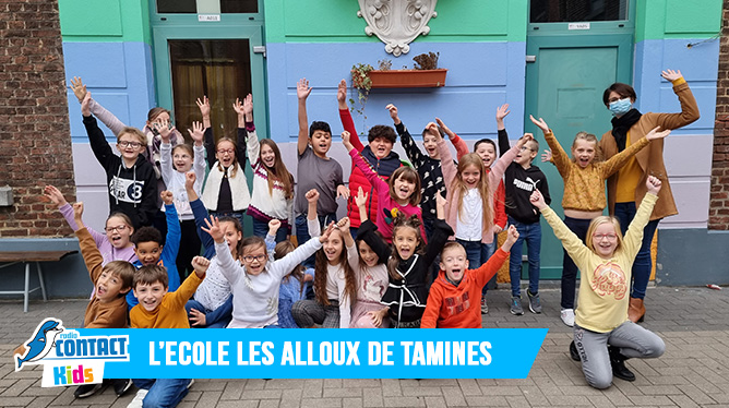 Contact Kids à l'Ecole Communale de Tamines