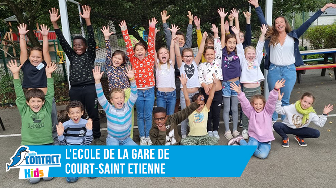 Contact Kids à l'Ecole de la Gare de Court Saint Etienne