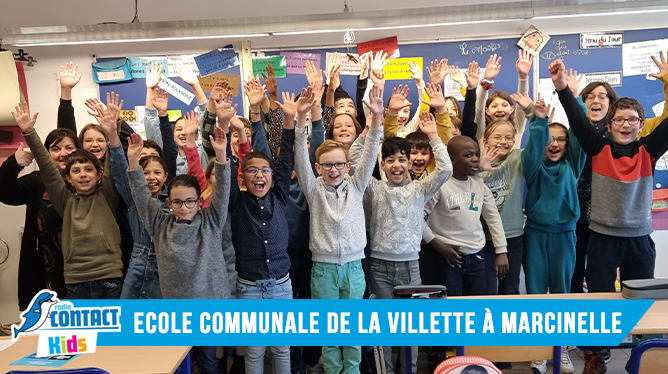 Contact Kids à l'Ecole de la Villette de Marcinelle