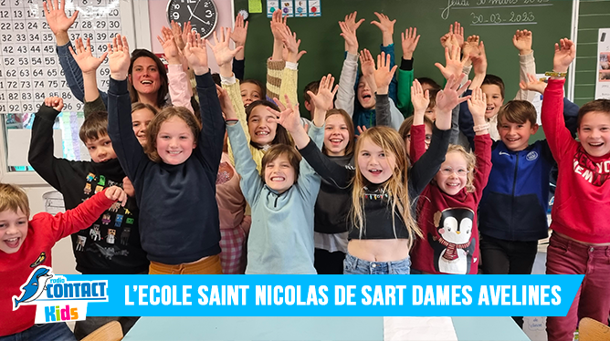 Contact Kids à l'Ecole Saint Nicolas de Sart Dames Avelines