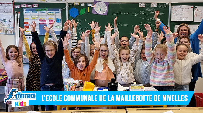 Contact Kids à l'Ecole Communale de la Maillebotte de Nivelles