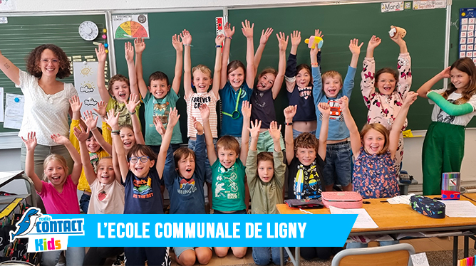 Contact Kids à l'Ecole Communale de Ligny